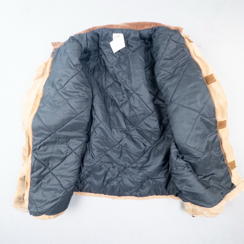 UNION Vintage Carhartt J02 Jacket Tan Brown Corduroy Mens‎ Heavy Duty M